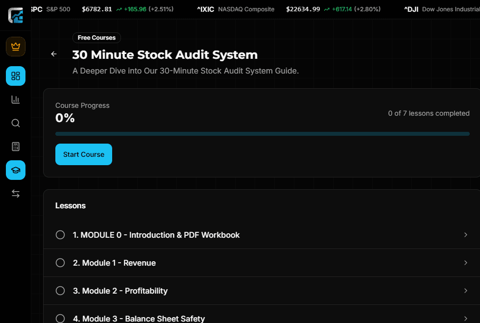 5 Investor Courses